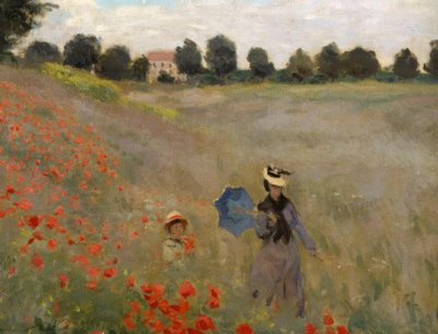 I papaveri ad Argenteuil da Claude Monet